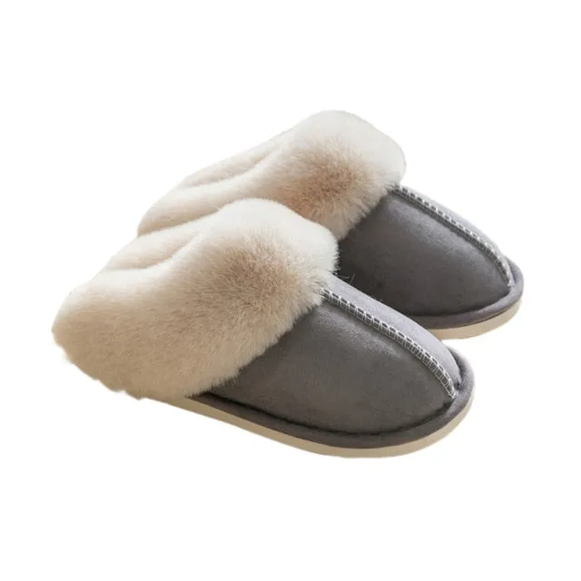 Women's Warm Plush Slippers Clearance