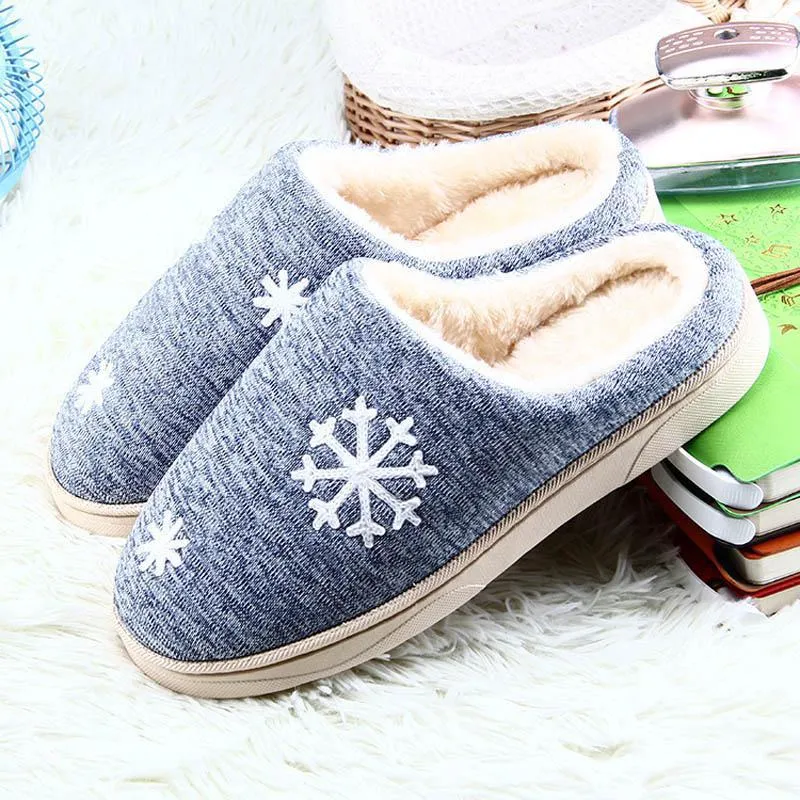 Women's Winter Warm Cotton Home Slippers