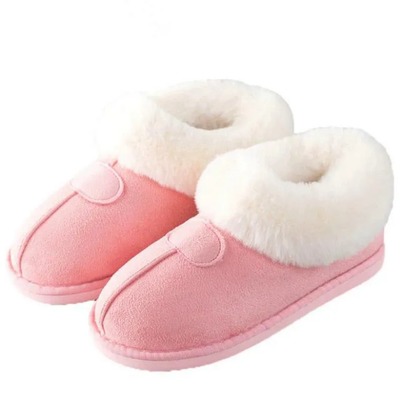 Women's Winter Warm Cotton Home Slippers