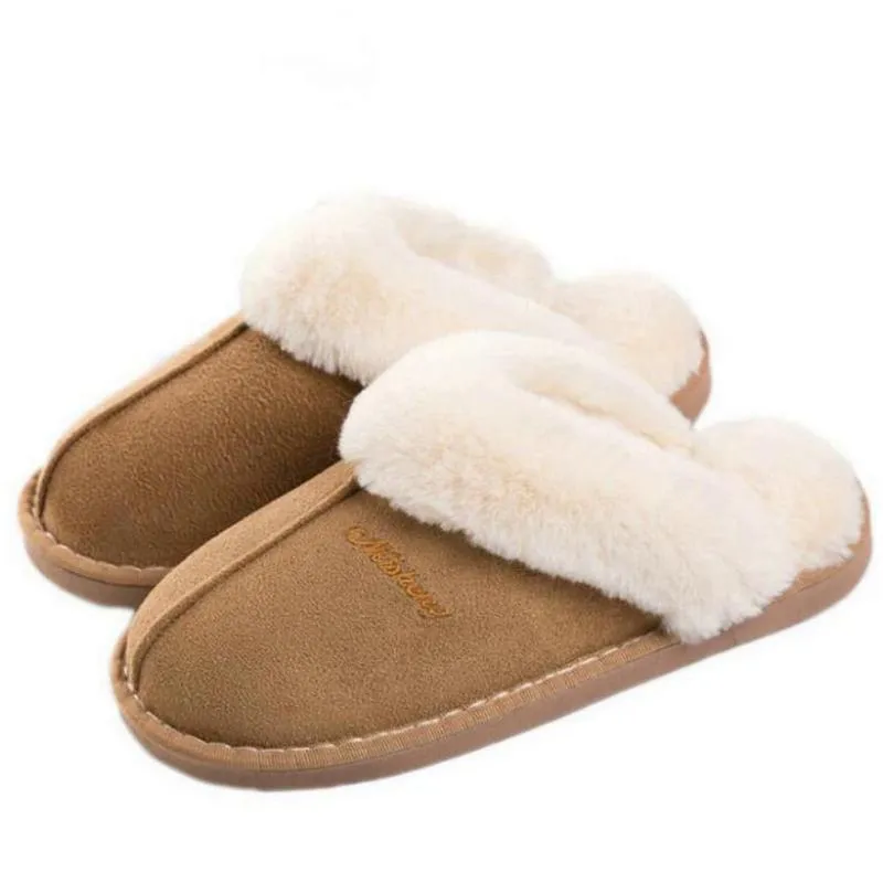 Women's Winter Warm Cotton Home Slippers