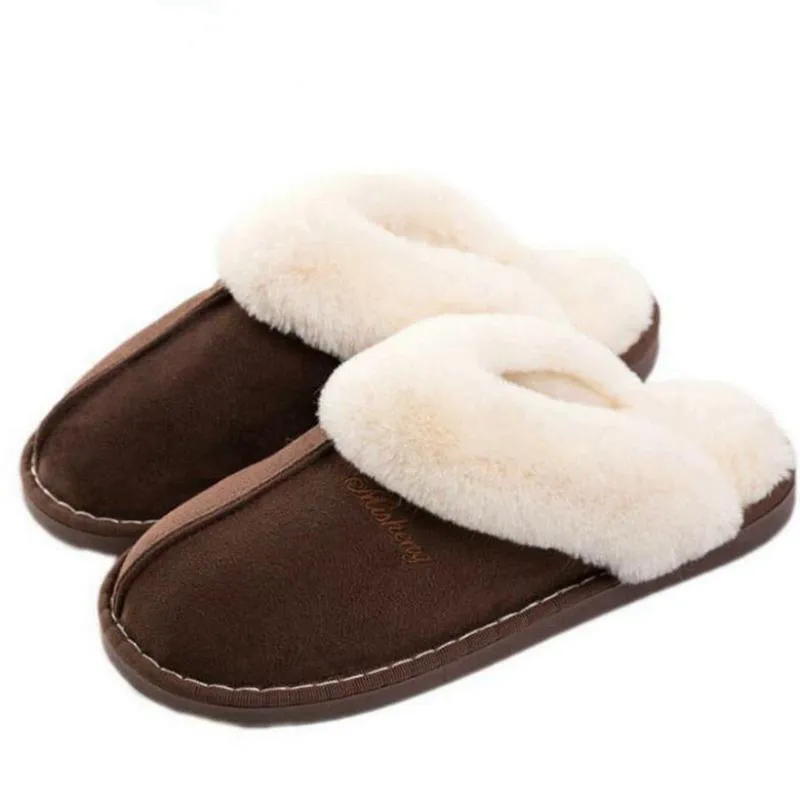 Women's Winter Warm Cotton Home Slippers