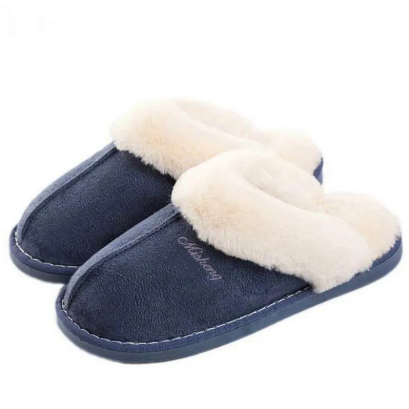 Women's Winter Warm Cotton Home Slippers