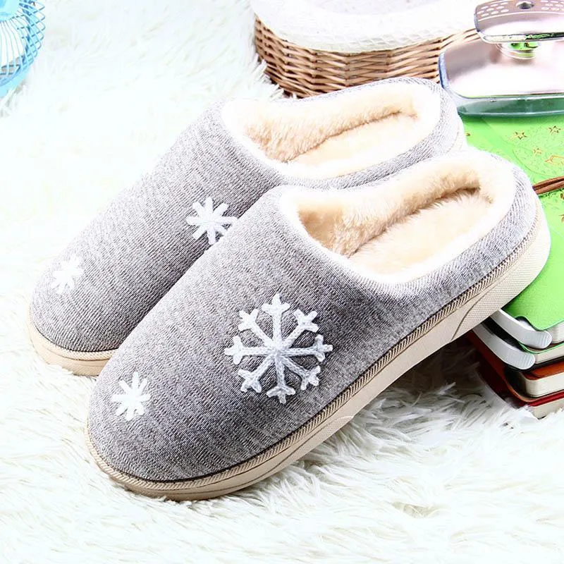 Women's Winter Warm Cotton Home Slippers
