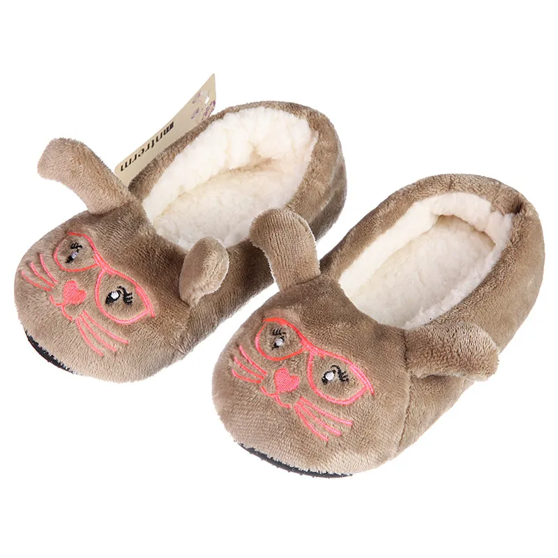 Women's Winter Warm Soft Plush Home Slippers