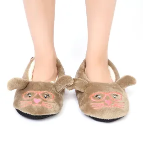 Women's Winter Warm Soft Plush Home Slippers